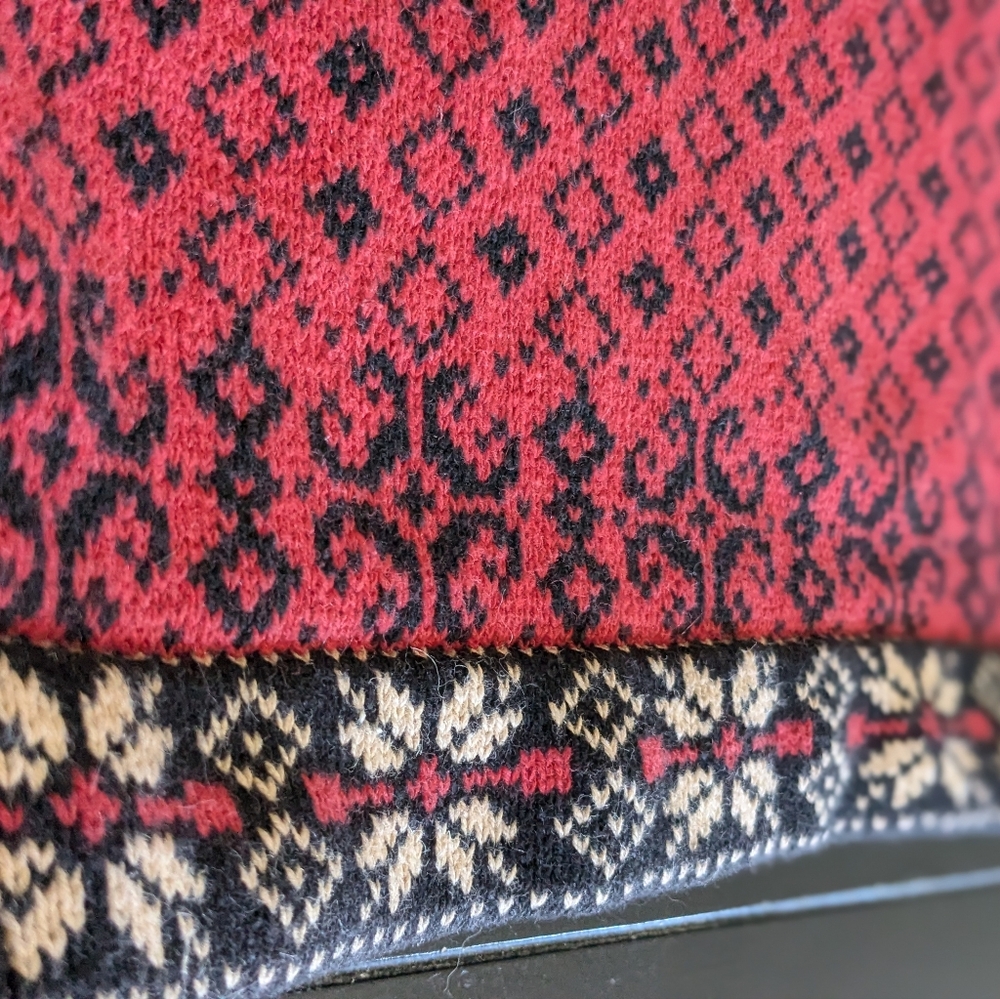 Nomadic Traders Moose Tree Nordic Style Sweater D… - image 8